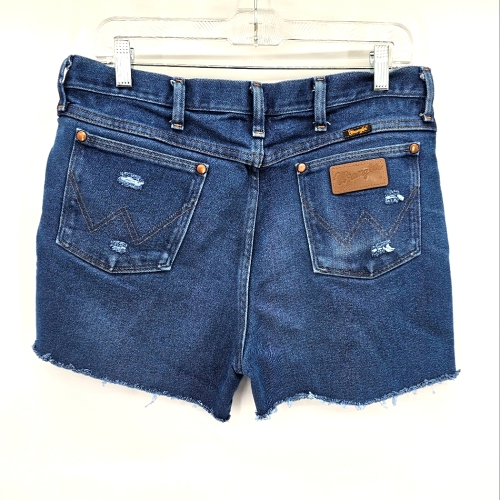 Wrangler Vintage Cut Off High Rise Jean Shorts Size 36